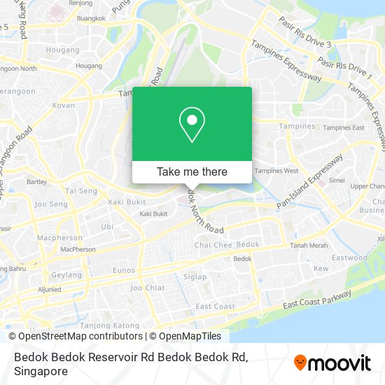 Bedok Bedok Reservoir Rd Bedok Bedok Rd map