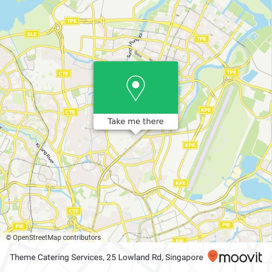 Theme Catering Services, 25 Lowland Rd map