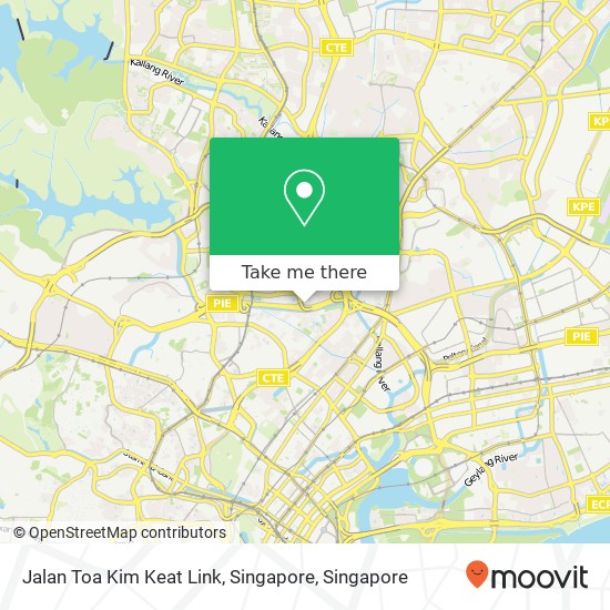 Jalan Toa Kim Keat Link, Singapore map