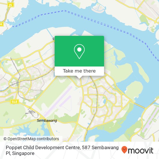 Poppet Child Development Centre, 587 Sembawang Pl map