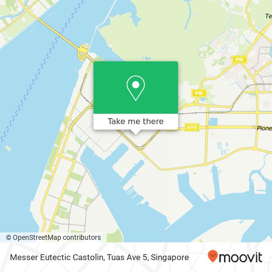 Messer Eutectic Castolin, Tuas Ave 5 map