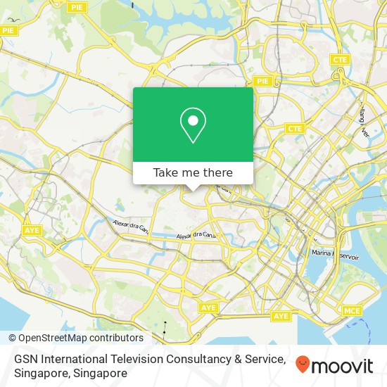 GSN International Television Consultancy & Service, Singapore地图