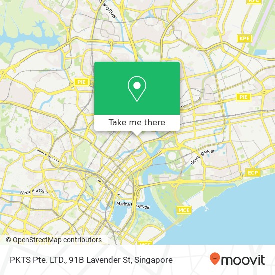 PKTS Pte. LTD., 91B Lavender St map