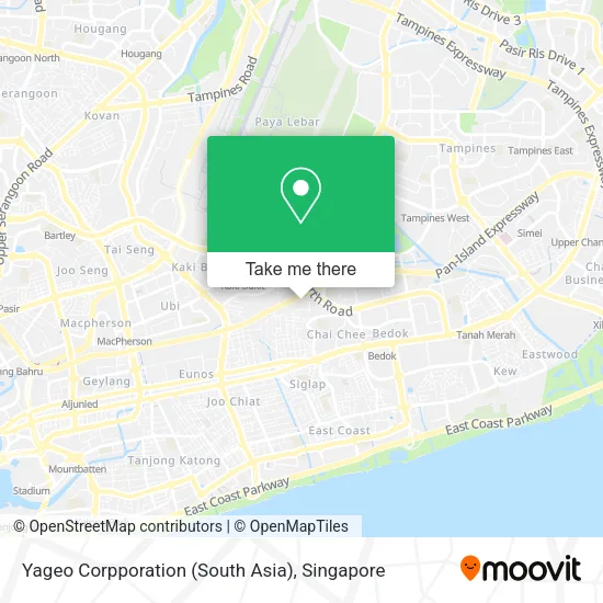 Yageo Corpporation (South Asia) map