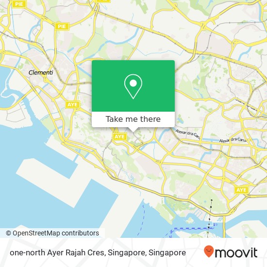 one-north Ayer Rajah Cres, Singapore地图