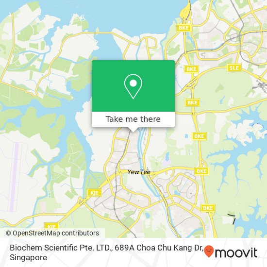 Biochem Scientific Pte. LTD., 689A Choa Chu Kang Dr map