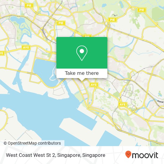 West Coast West St 2, Singapore map