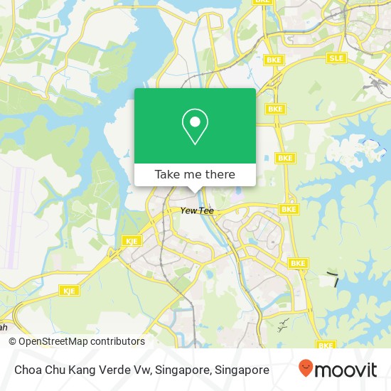 Choa Chu Kang Verde Vw, Singapore map