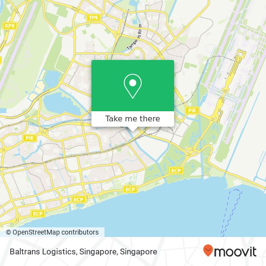 Baltrans Logistics, Singapore map