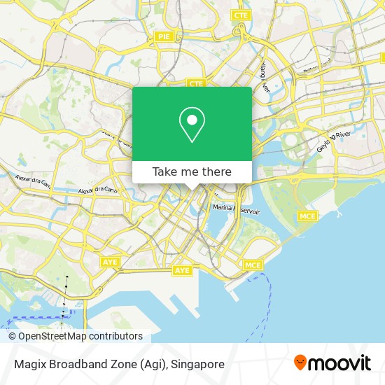 Magix Broadband Zone (Agi)地图