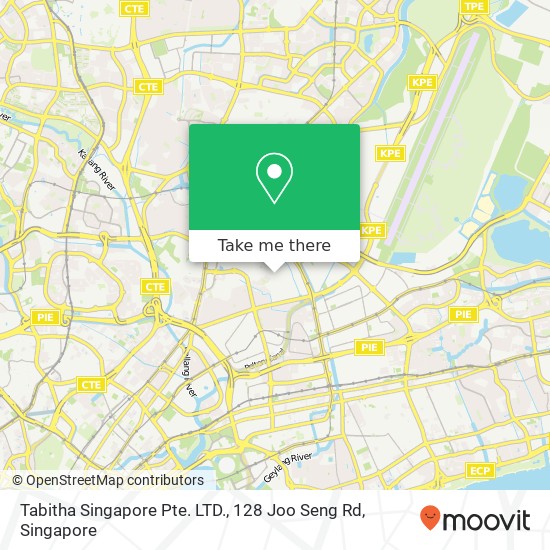 Tabitha Singapore Pte. LTD., 128 Joo Seng Rd map