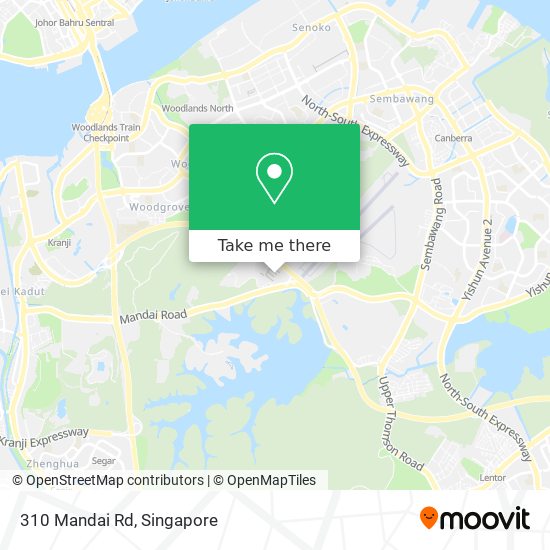 310 Mandai Rd map