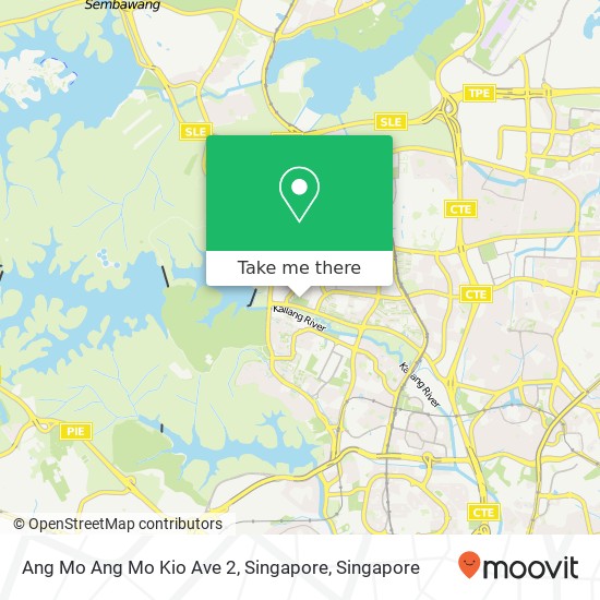 Ang Mo Ang Mo Kio Ave 2, Singapore地图