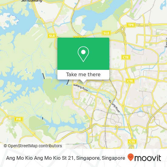 Ang Mo Kio Ang Mo Kio St 21, Singapore地图