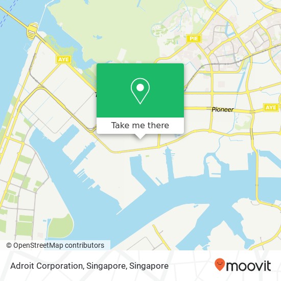 Adroit Corporation, Singapore map