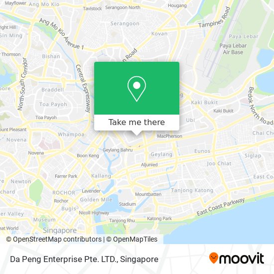 Da Peng Enterprise Pte. LTD.地图