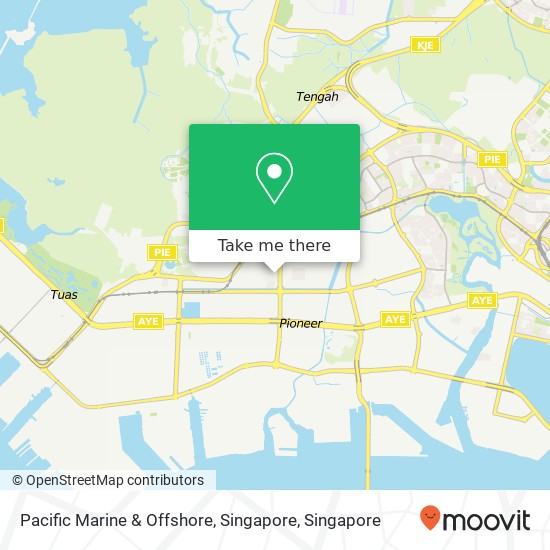 Pacific Marine & Offshore, Singapore地图