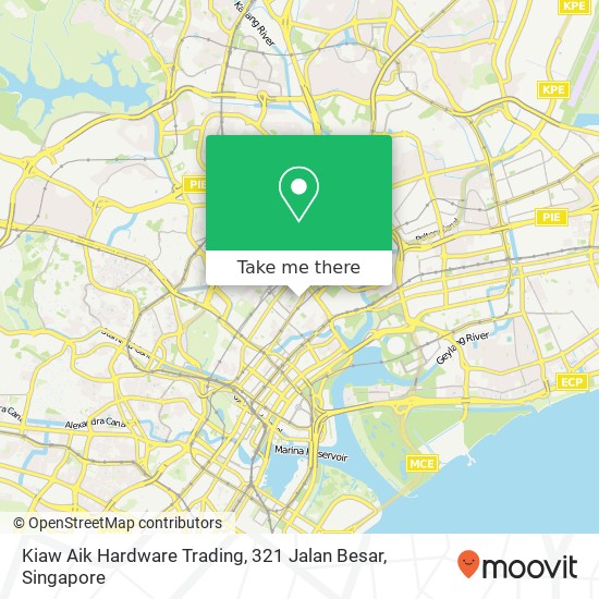 Kiaw Aik Hardware Trading, 321 Jalan Besar地图