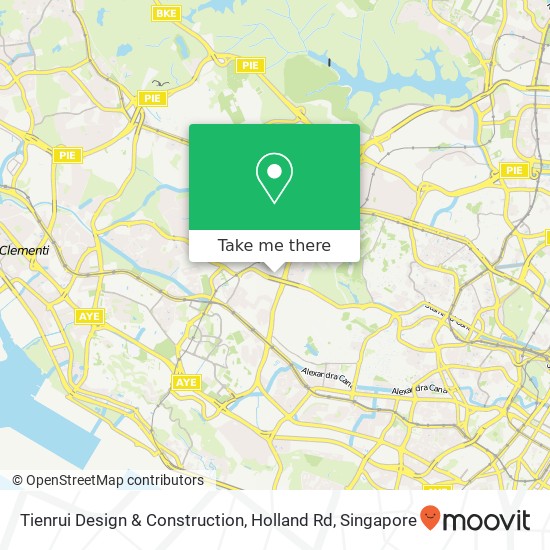 Tienrui Design & Construction, Holland Rd地图