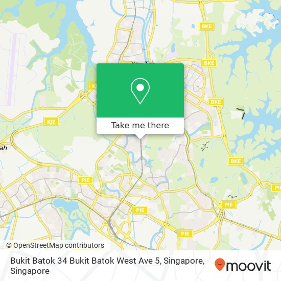 Bukit Batok 34 Bukit Batok West Ave 5, Singapore map