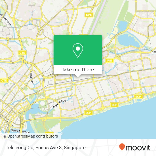 Teleleong Co, Eunos Ave 3地图