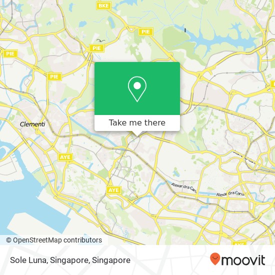 Sole Luna, Singapore地图