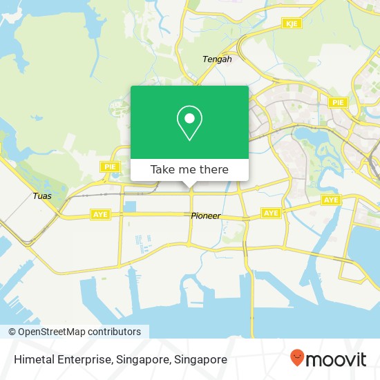 Himetal Enterprise, Singapore map