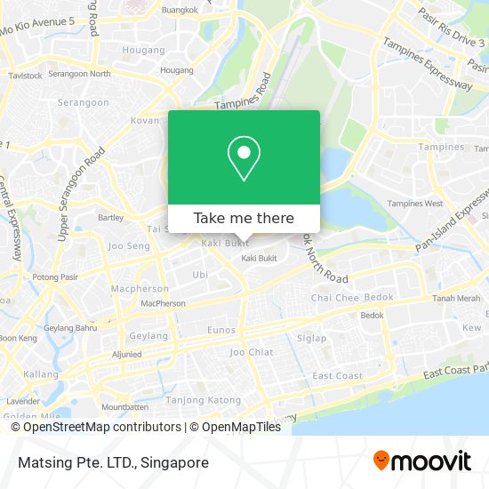 Matsing Pte. LTD. map