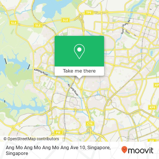 Ang Mo Ang Mo Ang Mo Ang Ave 10, Singapore地图