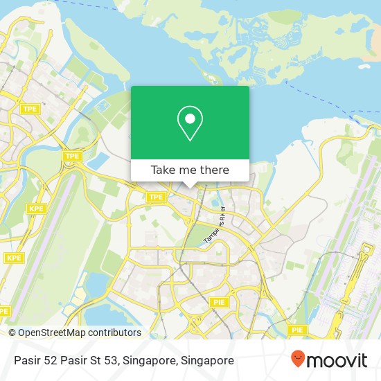 Pasir 52 Pasir St 53, Singapore map