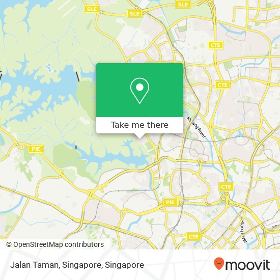 Jalan Taman, Singapore map