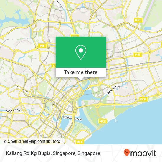 Kallang Rd Kg Bugis, Singapore地图