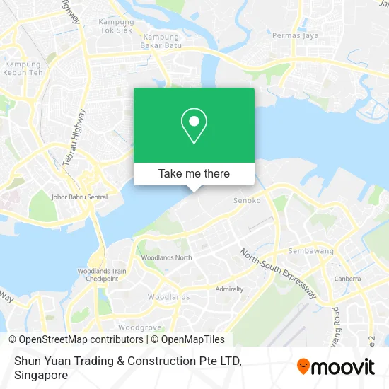 Shun Yuan Trading & Construction Pte LTD地图