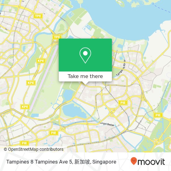 Tampines 8 Tampines Ave 5, 新加坡 map