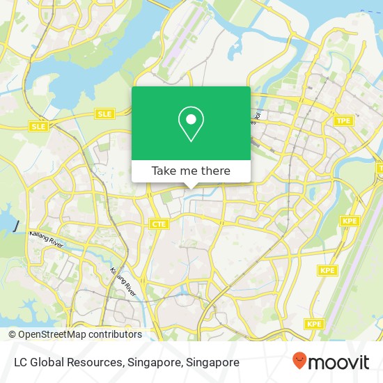 LC Global Resources, Singapore map