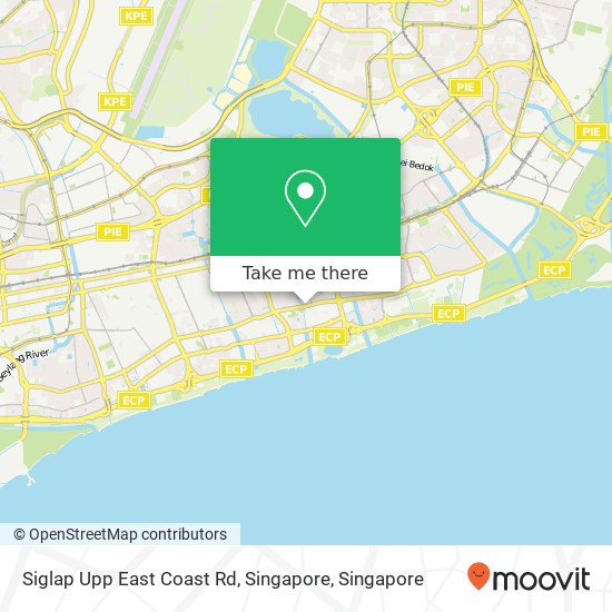 Siglap Upp East Coast Rd, Singapore map