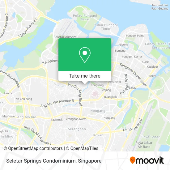 Seletar Springs Condominium地图