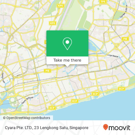 Cyara Pte. LTD., 23 Lengkong Satu地图