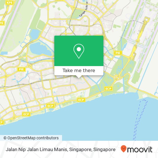 Jalan Nip Jalan Limau Manis, Singapore map