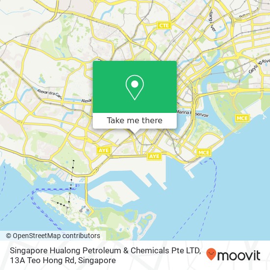 Singapore Hualong Petroleum & Chemicals Pte LTD, 13A Teo Hong Rd地图