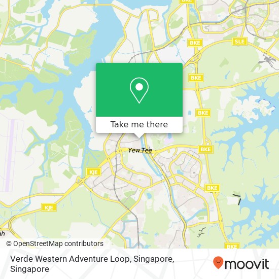 Verde Western Adventure Loop, Singapore地图