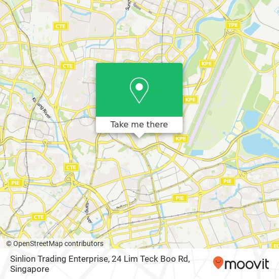 Sinlion Trading Enterprise, 24 Lim Teck Boo Rd map