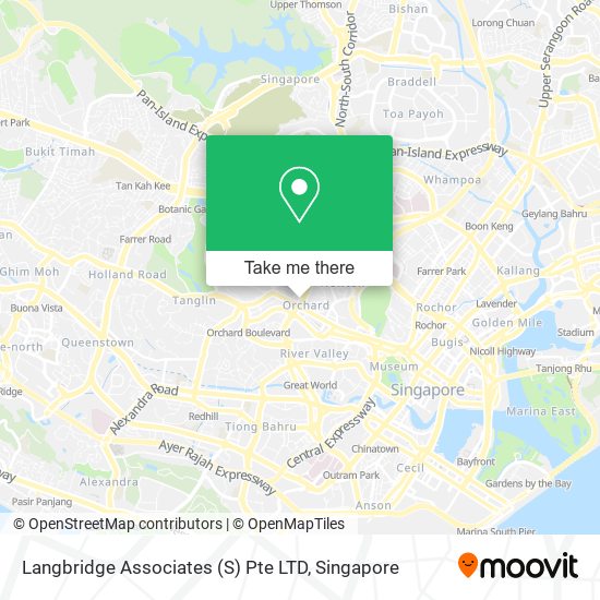 Langbridge Associates (S) Pte LTD map