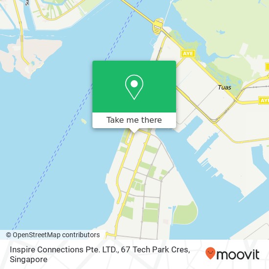 Inspire Connections Pte. LTD., 67 Tech Park Cres map