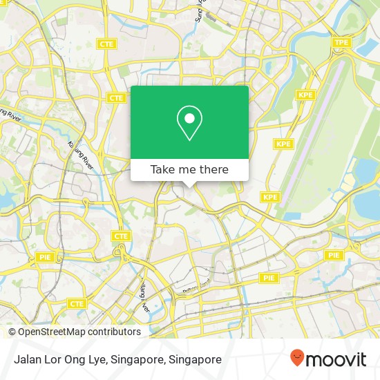 Jalan Lor Ong Lye, Singapore map