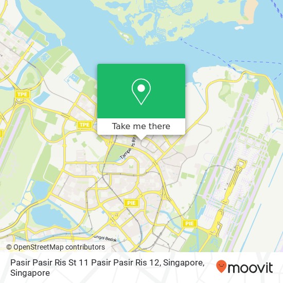 Pasir Pasir Ris St 11 Pasir Pasir Ris 12, Singapore地图