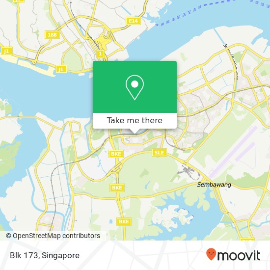 Blk 173 map