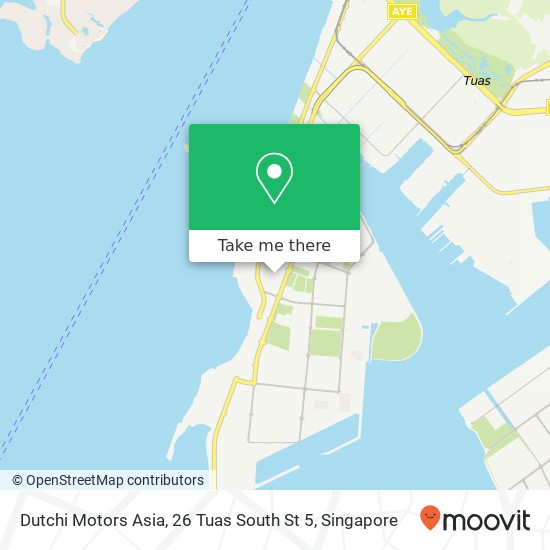 Dutchi Motors Asia, 26 Tuas South St 5 map