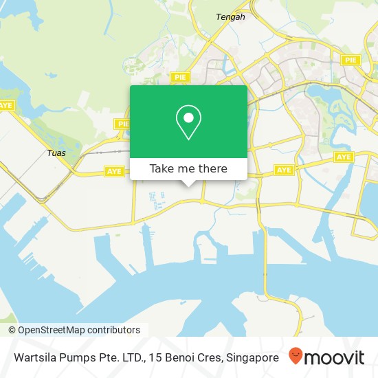 Wartsila Pumps Pte. LTD., 15 Benoi Cres map