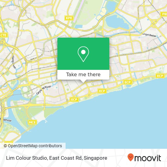 Lim Colour Studio, East Coast Rd map
